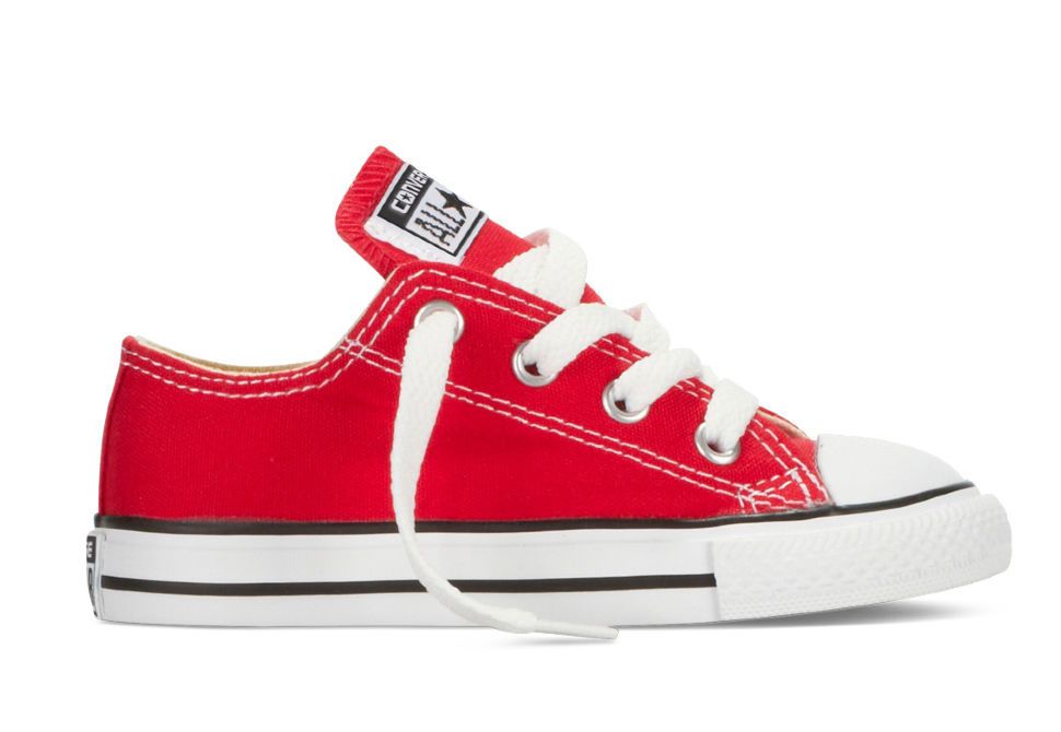 Детские кеды Converse конверс Chuck Taylor All Star 7J236 красные 18 6350₽