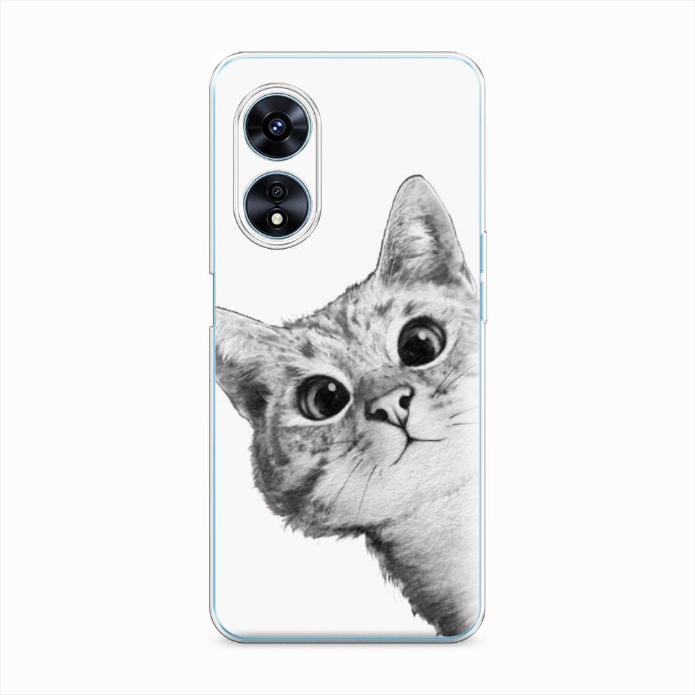 

Чехол Awog "Кот рисунок черно-белый" для Oppo A97, 2511050-1
