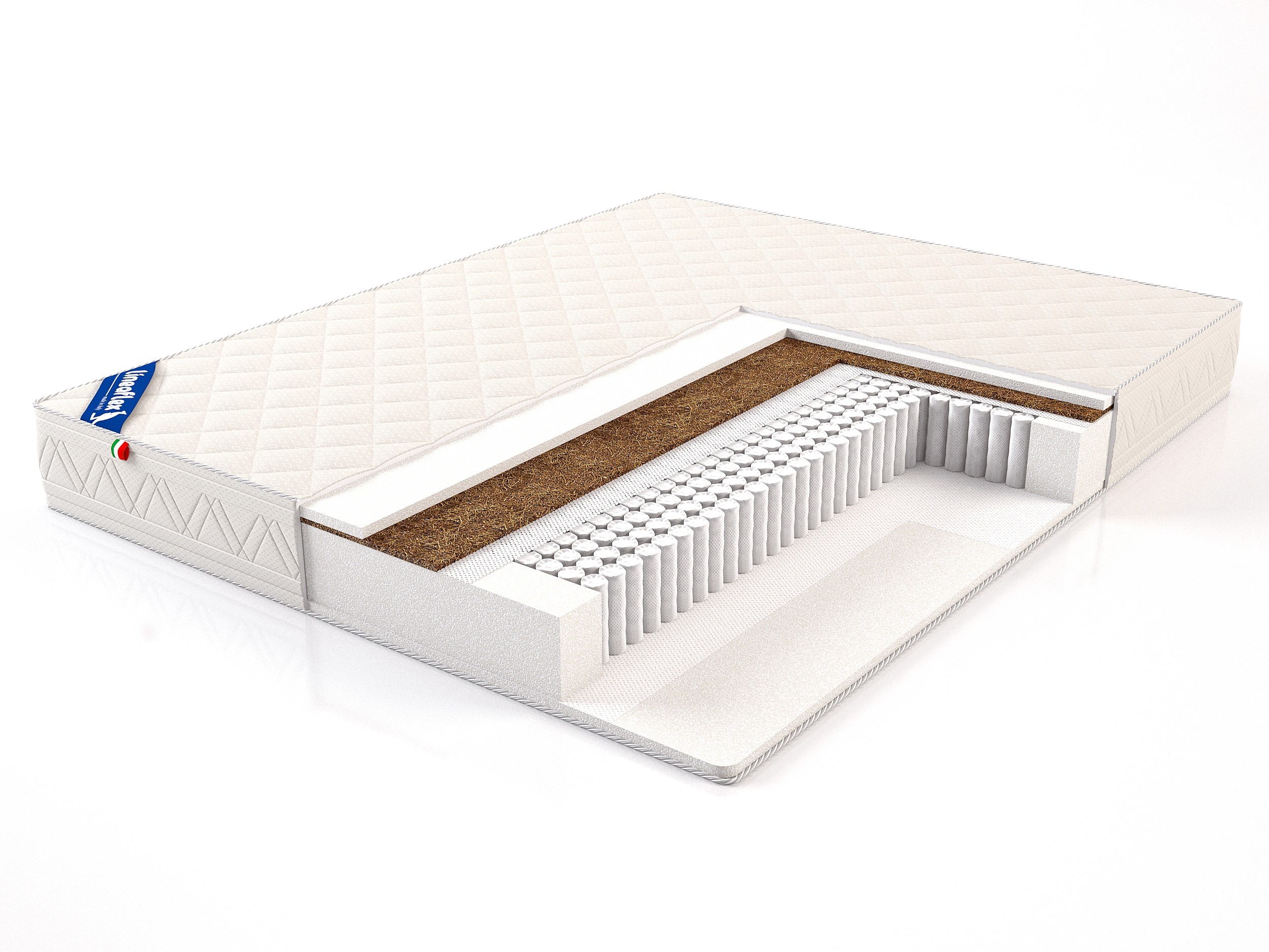 

Матрас Lineaflex Demetra Lux 140x200, Белый, Demetra Lux