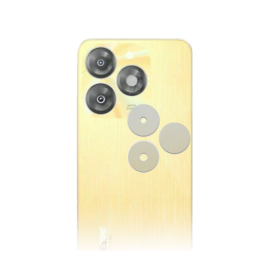 

Стекло защитное гибридное МАТОВОЕ Krutoff для блока камер ITEL A70 2 шт