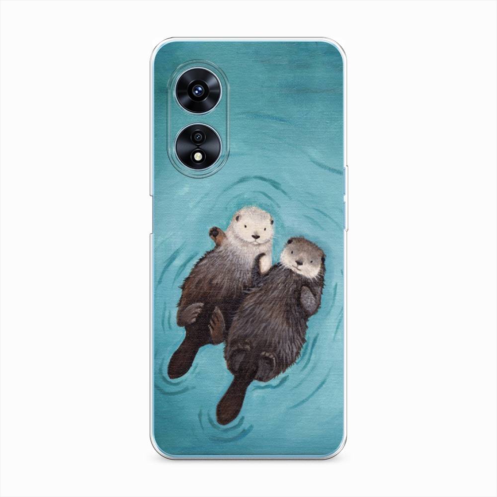 

Чехол Awog "Парочка бобров" для Oppo A97, 2511050-10