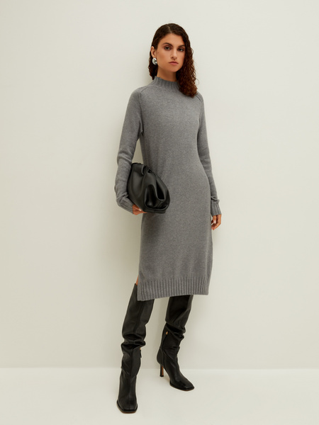 

Платье женское ZARINA 2460639539 серое S, 2460639539