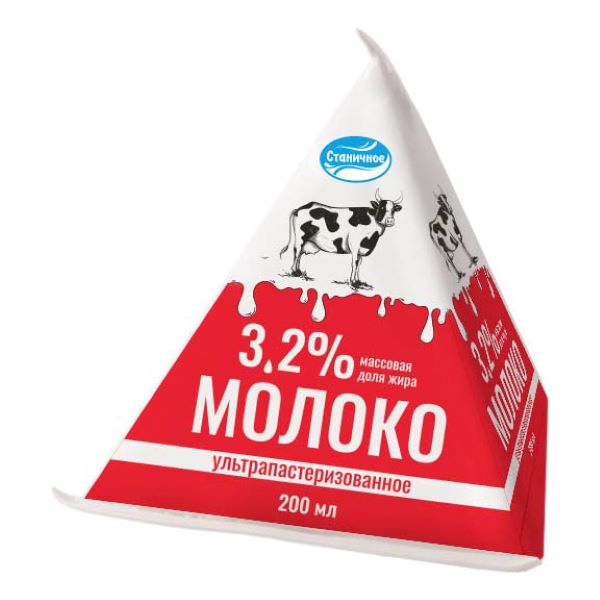 

Молоко Юни ультрапастеризованное, 3,2%, 200 мл