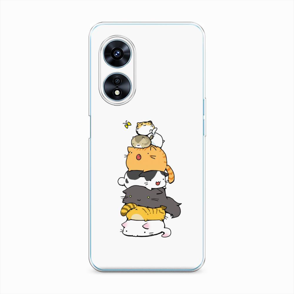 

Чехол Awog "Бутерброд из котиков" для Oppo A97, 2511050-10