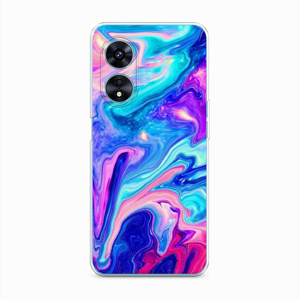 

Чехол Awog "Потеки краски" для Oppo A97, 2511050-10