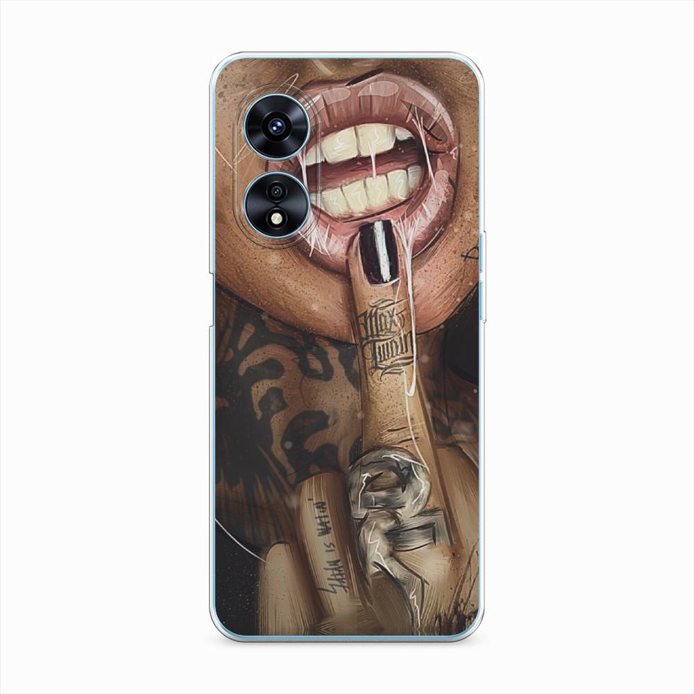 

Чехол Awog "Девушка с татуировками" для Oppo A97, 2511050-9