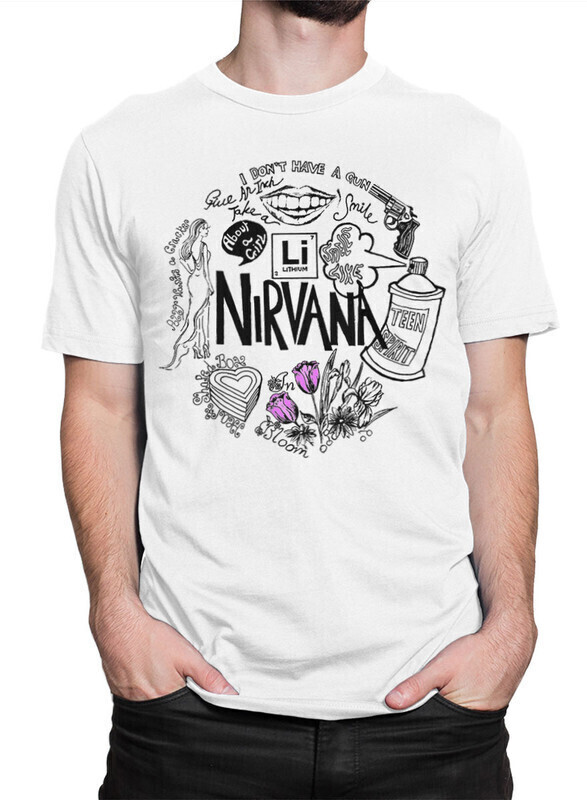 

Футболка мужская Dream Shirts Nirvana - Нирвана 5000922-2 белая XL, Белый, Nirvana - Нирвана 5000922-2