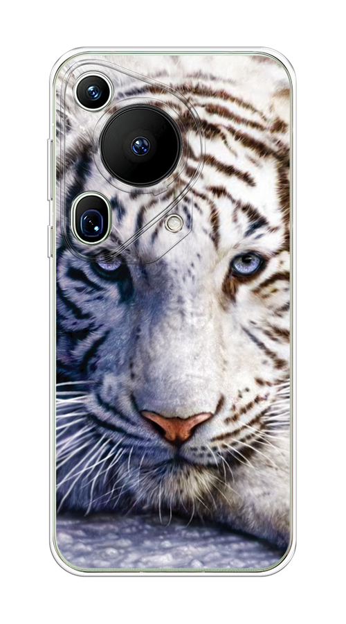 

Чехол на Huawei Pura 70 Ultra "Бенгальский тигр", Коричневый;белый, 6124550-1