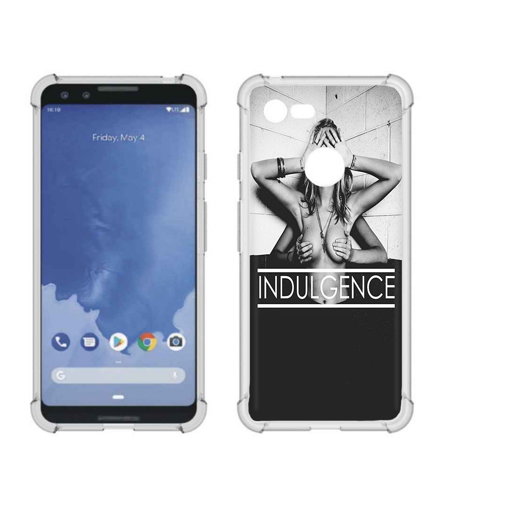 

Чехол MyPads Tocco для Google Pixel 3 Страсть, Прозрачный, Tocco