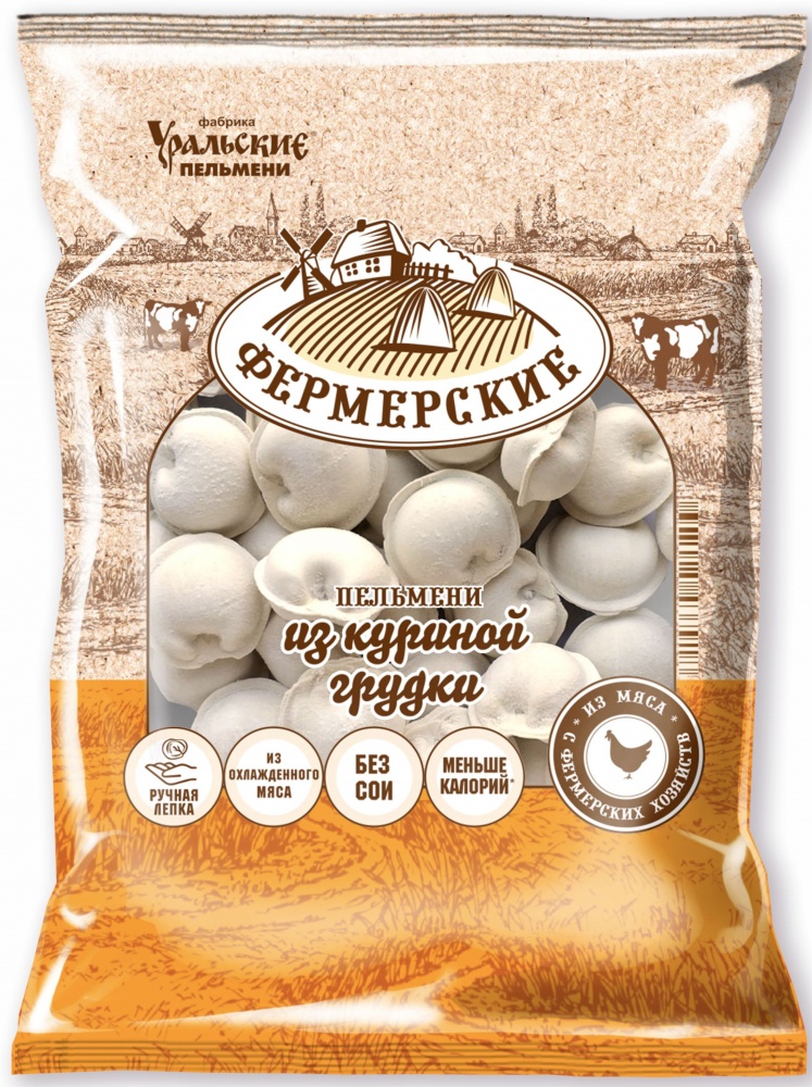 

Пельмени Фермерские из куриной грудки, 700 г