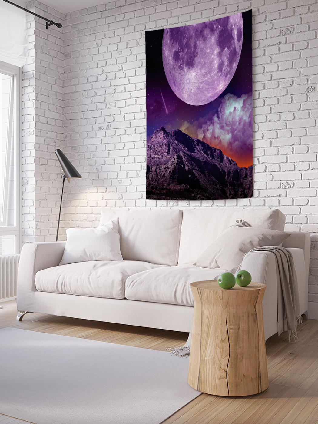 

Вертикальное фотопанно на стену JoyArty Дотянуться до луны 150x200 см, Дотянуться до луны