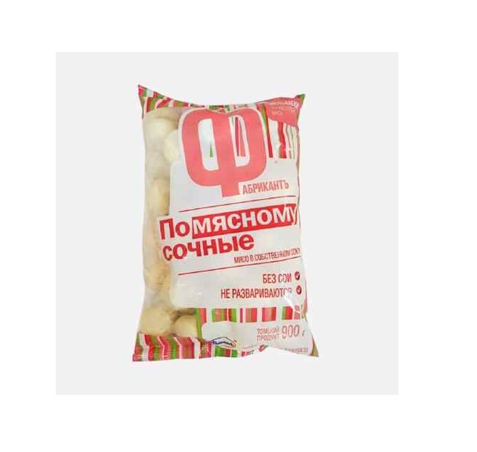 

Пельмени Фабрикантъ По-мясному, сочные, 900 г