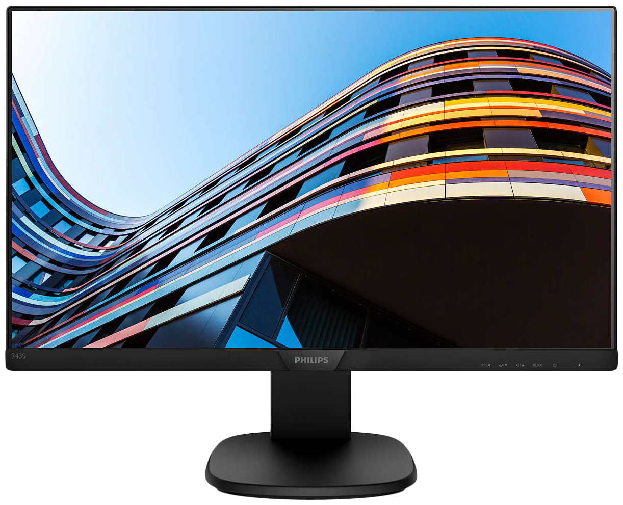 

23,8" Монитор Philips 243S7EYMB/00 черный 60Hz 1920x1080 IPS, 243S7EYMB/00