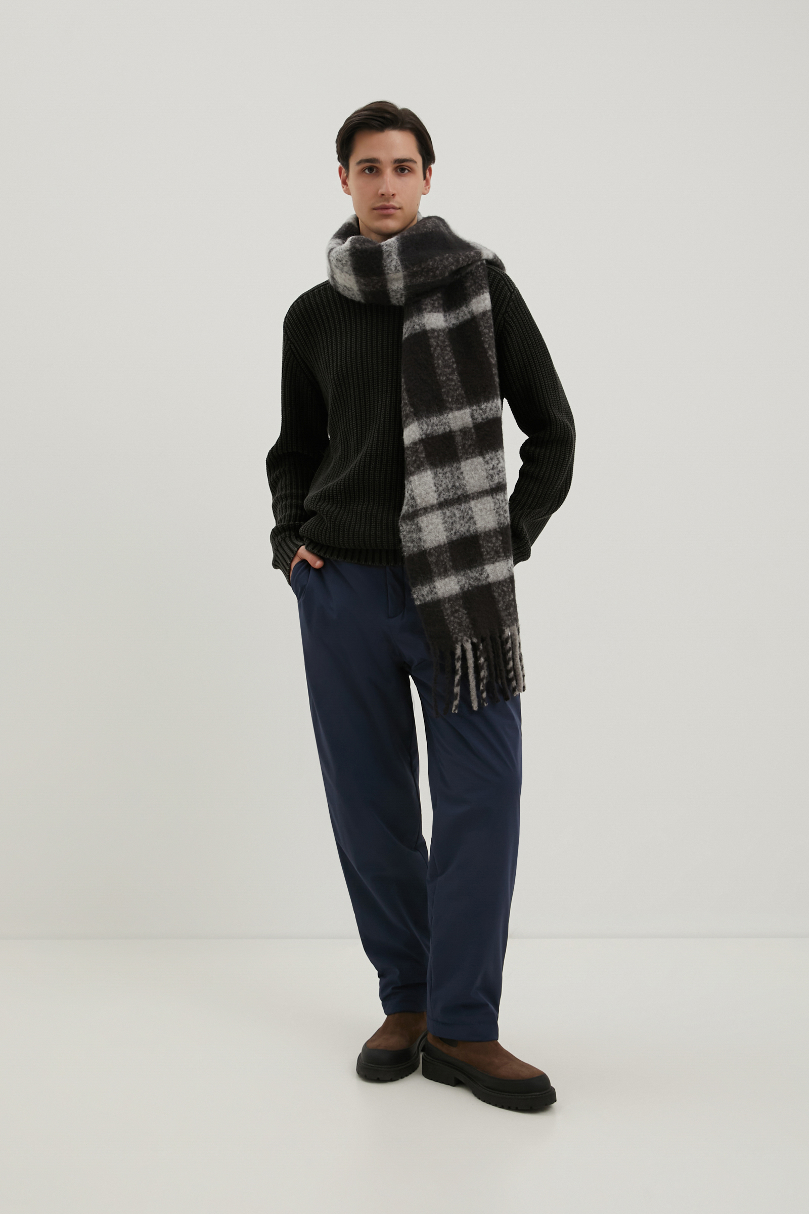 

Брюки мужские Finn Flare FWD21038 синие 2XL, Синий, FWD21038