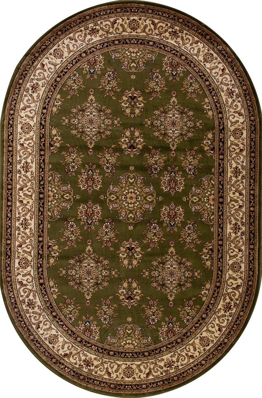 

Ковер OLYMPOS d064 GREEN Овал
