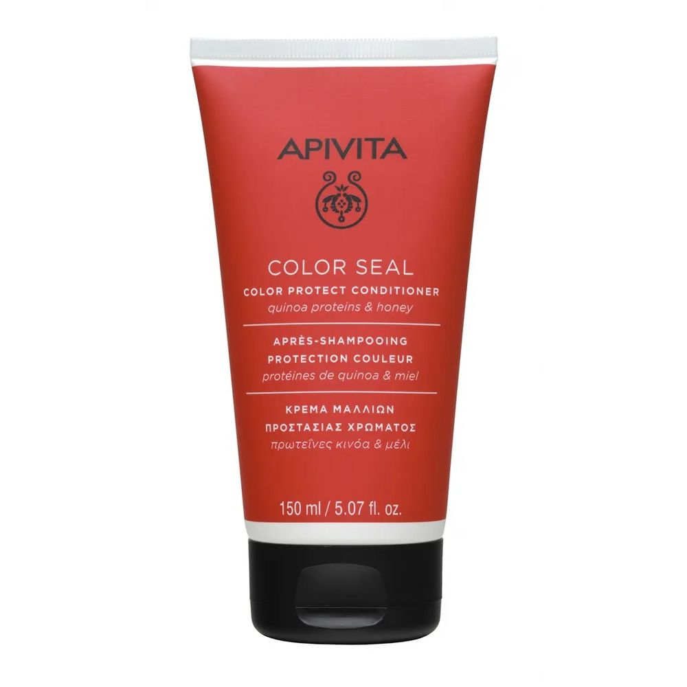 

Кондиционер Apivita Color Seal для окрашенных волос с протеинами киноа и медом 150 мл