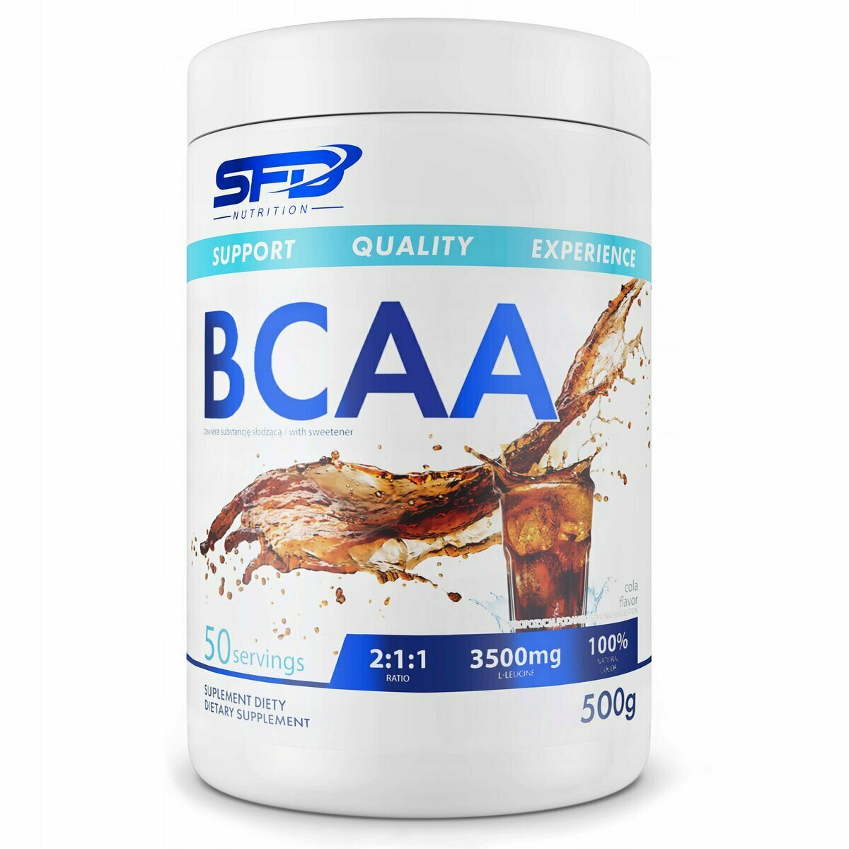SFD SFD, BCAA, 500g (Кола)