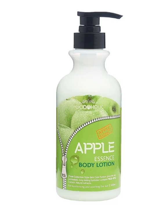 Лосьон для тела с эссенцией яблока FoodaHolic 500 мл освежающий шампунь btpeel для защиты кератина с экстрактом яблока и протеином 200 мл