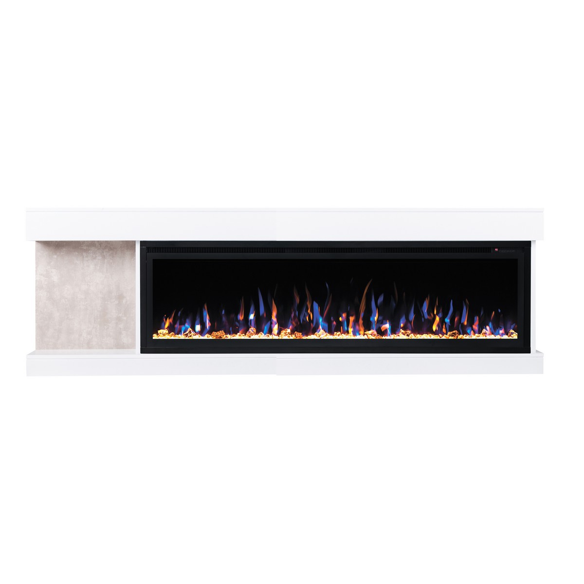 

Электрокамин RealFlame Contempo 60 WT с Saphir 60, белый дуб, 6 цветов пламени, Электрокамин Contempo 60 WT с очагом Saphir 60