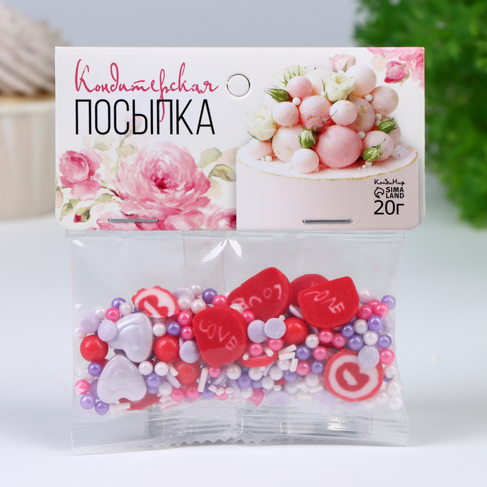

Кондитерская посыпка КондиМир Микс №8, 20 г