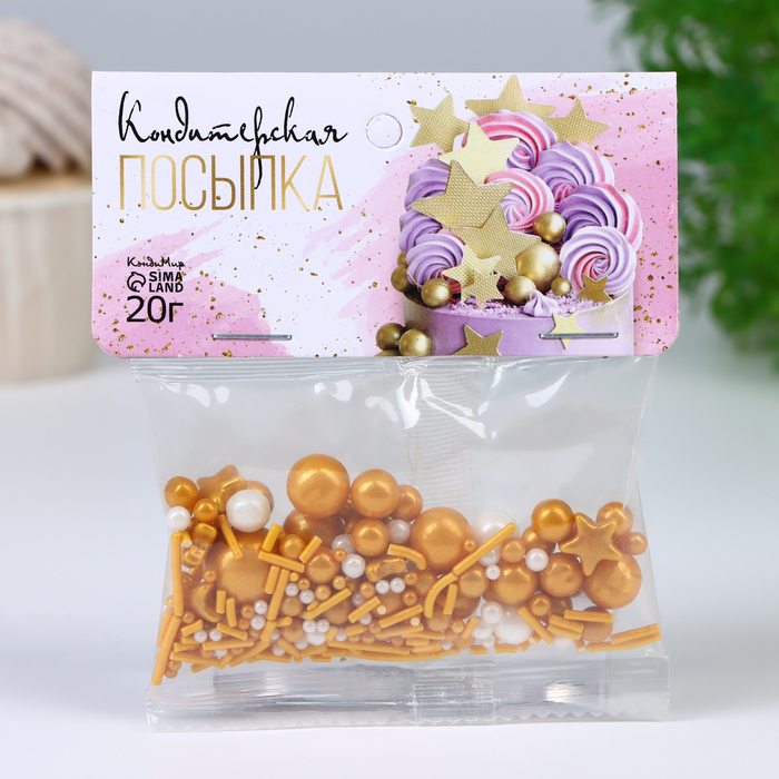 

Кондитерская посыпка КондиМир Пьянящее шампанское, 20 г