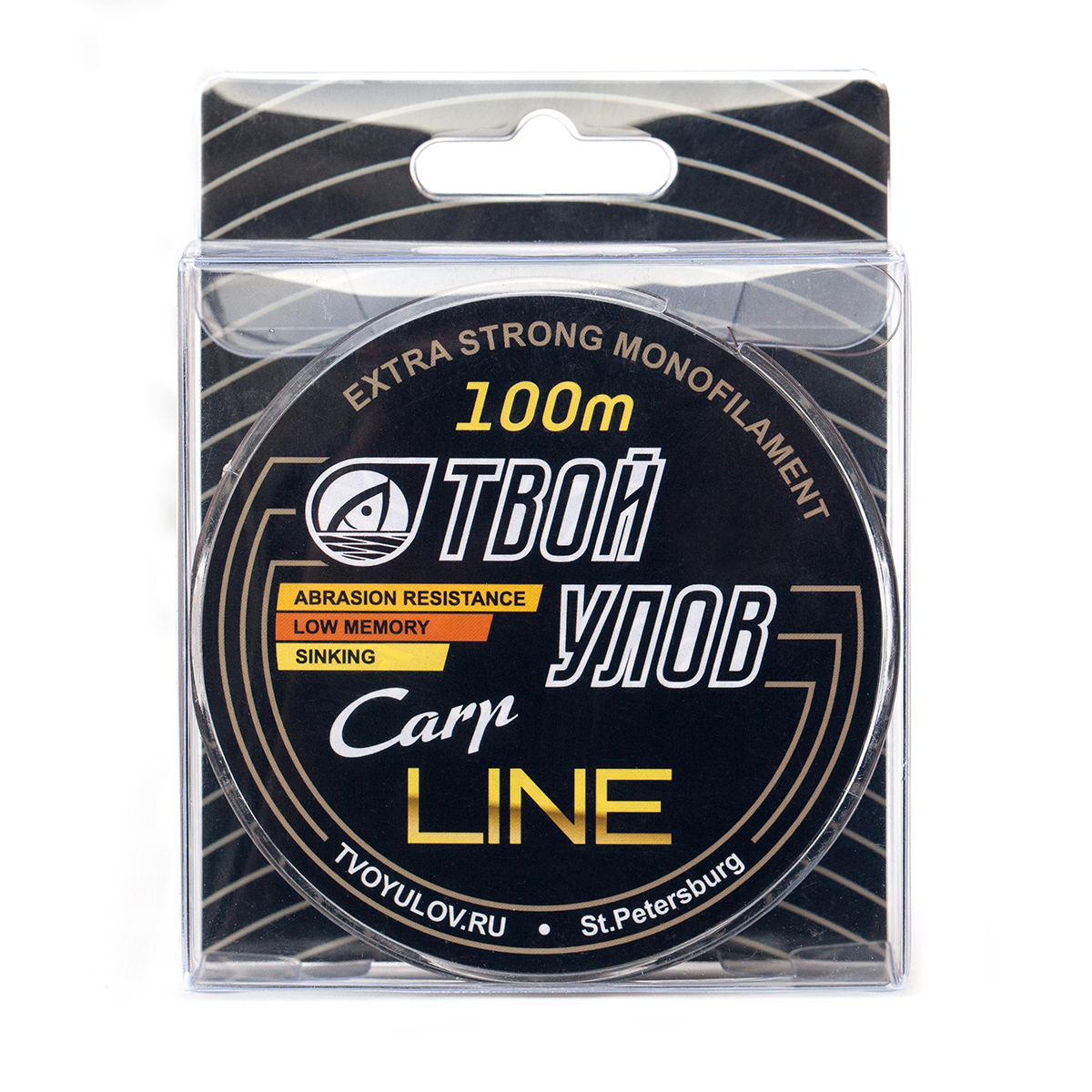 

Леска Твой Улов Carp Line 100 м, 0.5 мм, 14.0 кг - 10 шт, Коричневый