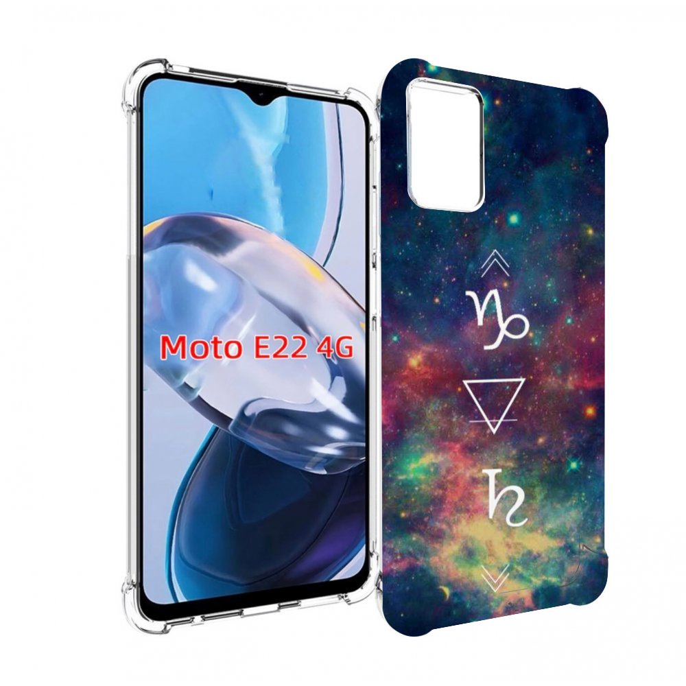 

Чехол MyPads знак зодиака козерог 5 для Motorola Moto E22 4G / E22i 4G, Прозрачный, Tocco