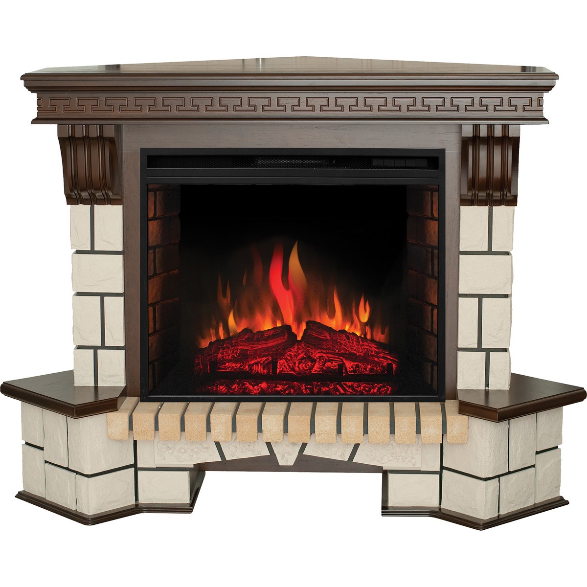 

Электрокамин RealFlame Stone Coner 26 AO с очагом Epsilon 26 S IR, Электрокамин Stone Corner 26 AO с очагом Epsilon 26