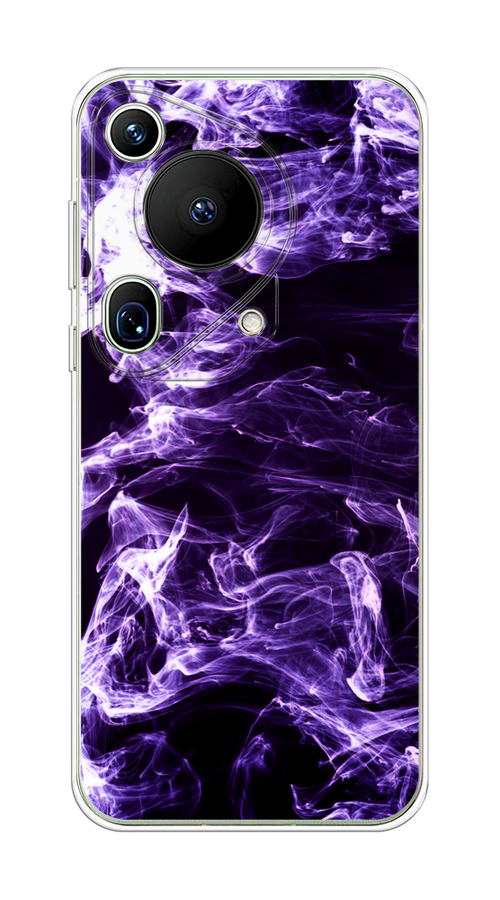 

Чехол на Huawei Pura 70 Ultra "Фиолетовый дым", Фиолетовый;белый;черный, 6124550-1