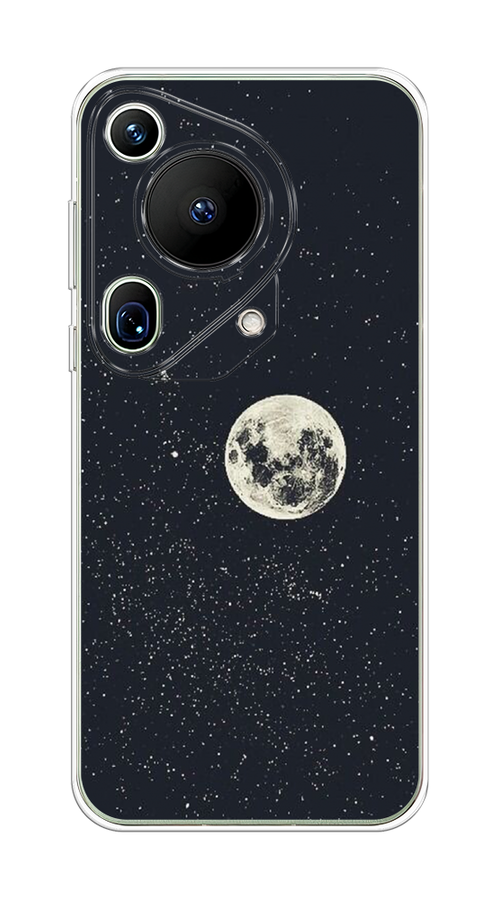 

Чехол на Huawei Pura 70 Ultra "Полнолуние", Бордовый, 6124550-1