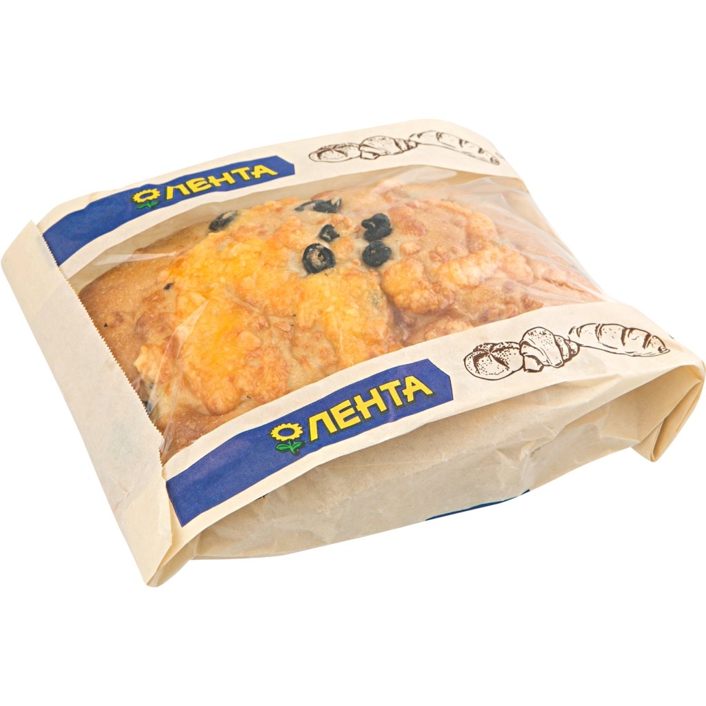 

Чиабатта Лента с оливками и сыром +-500 г