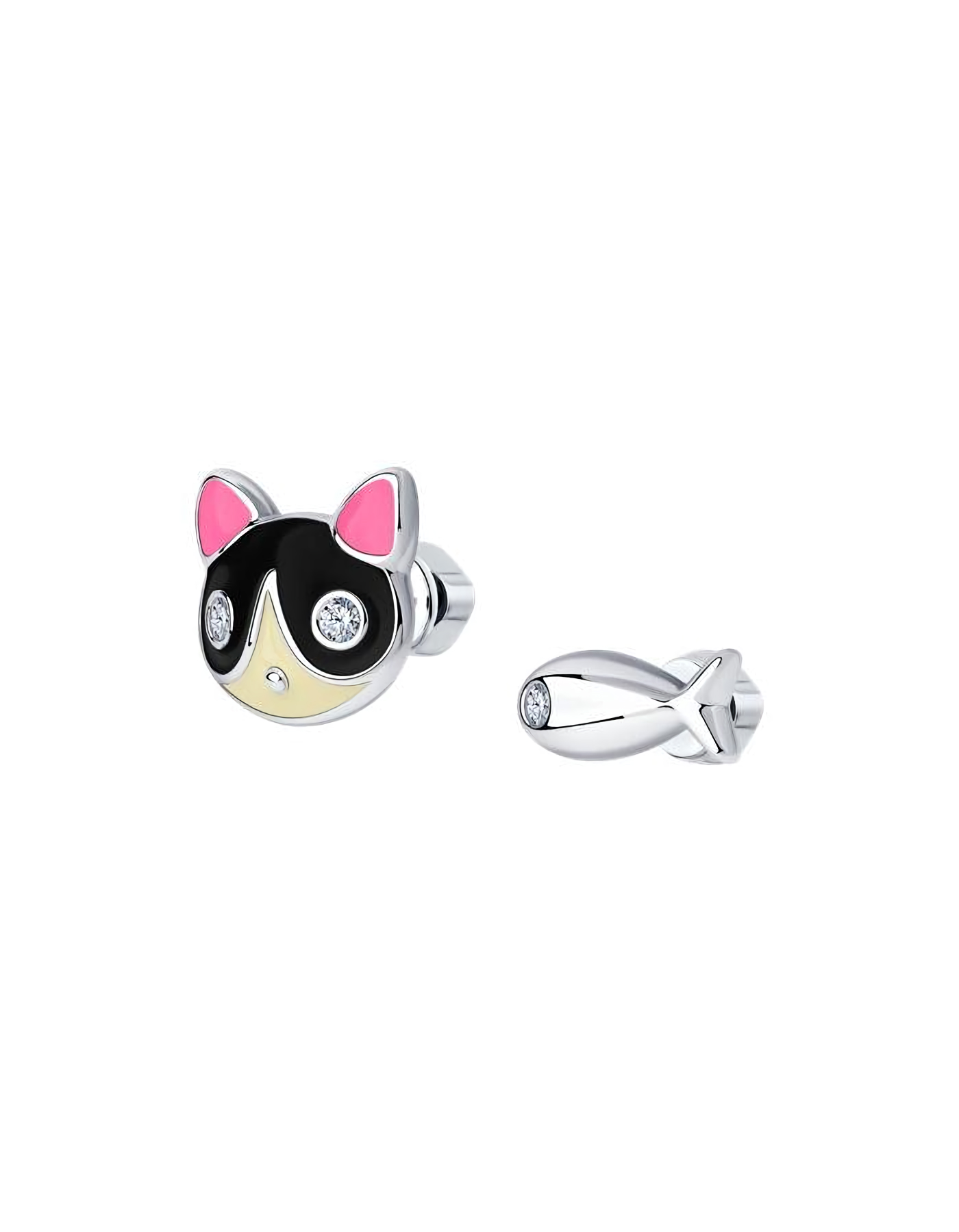 

Серьги из серебра TEO MAORI 894-122-00375-1, фианит, 894-122-00375-1
