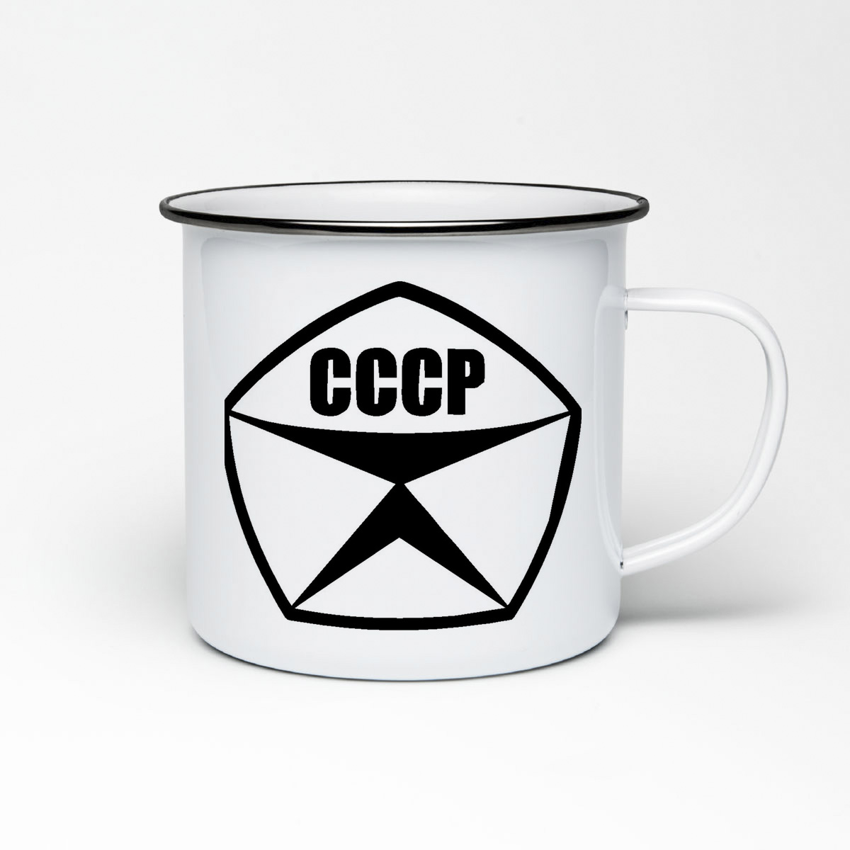 

Кружка металлическая CoolPodarok СССР. Чб