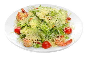 

Салат Цезарь с креветками 280 г