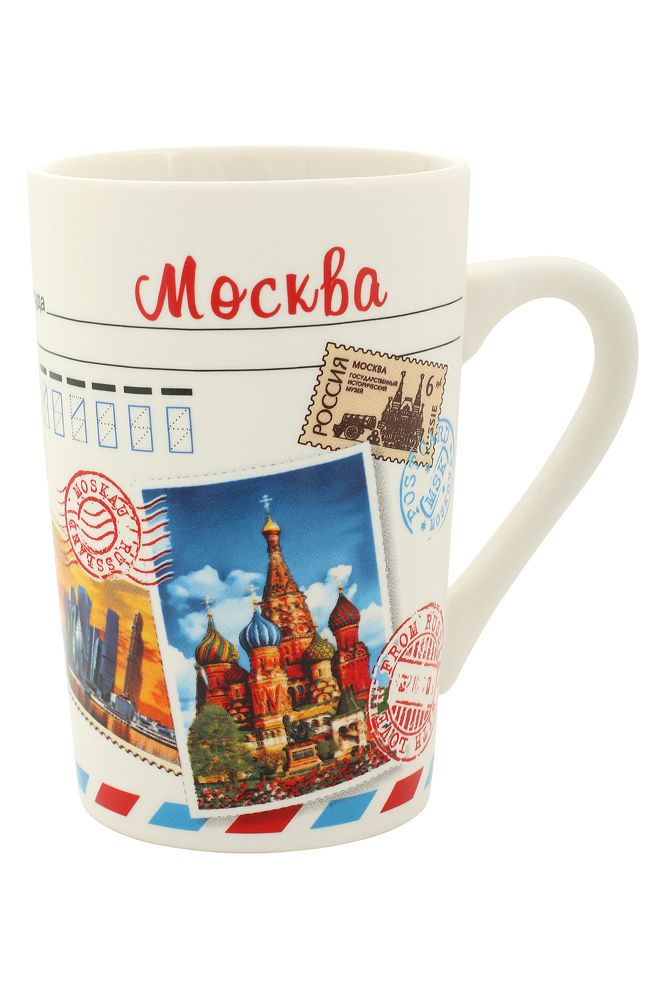 

Кружка Москва Марки, матовая фарфоровая, 350 мл