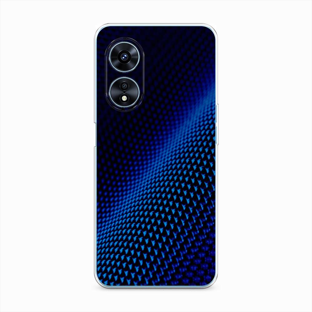 

Чехол Awog "Синий карбон" для Oppo A97, 2511050-3