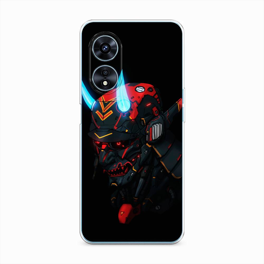 

Чехол Awog "Неоновый самурай" для Oppo A97, 2511050-6