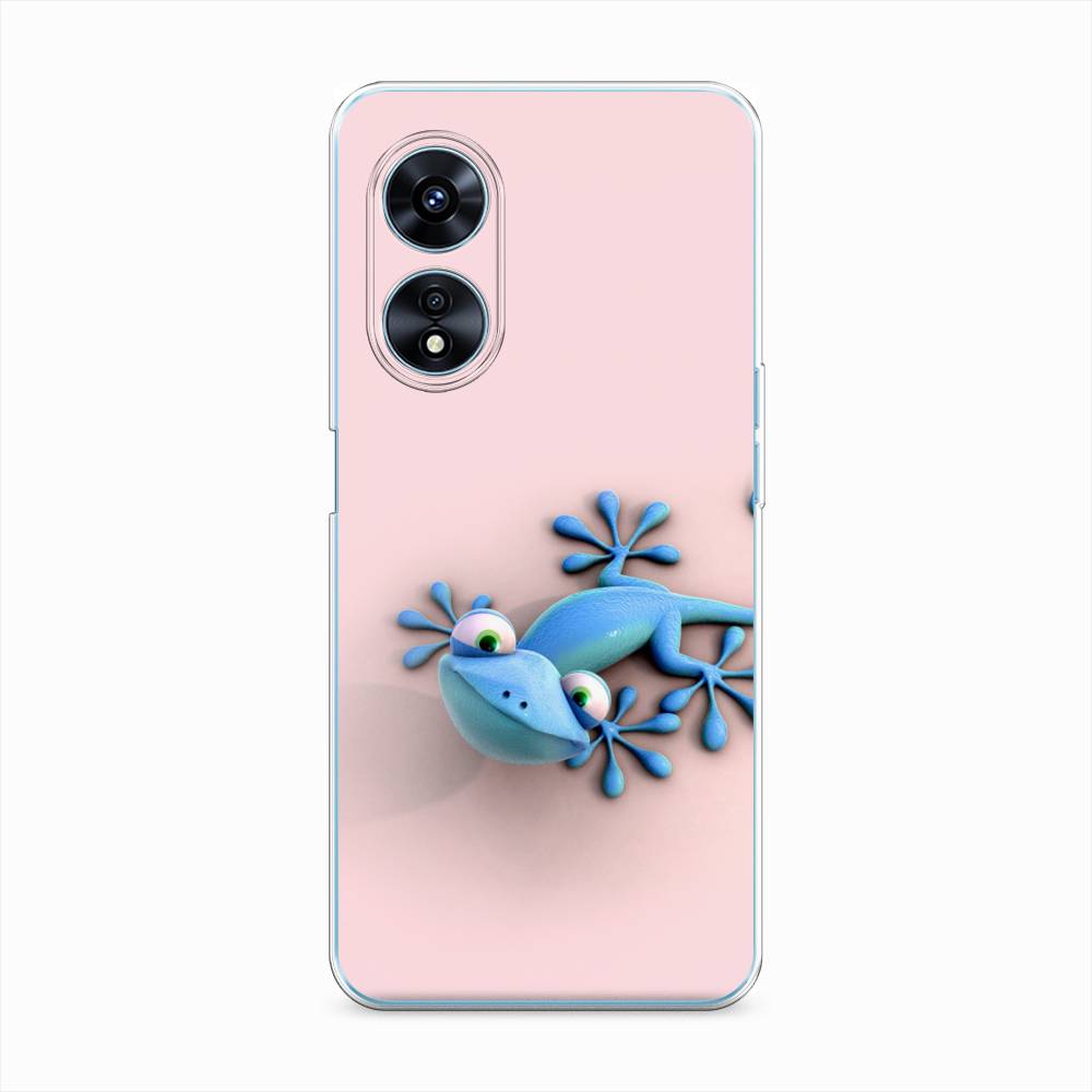 

Чехол Awog "Голубая ящерка" для Oppo A97, 2511050-2