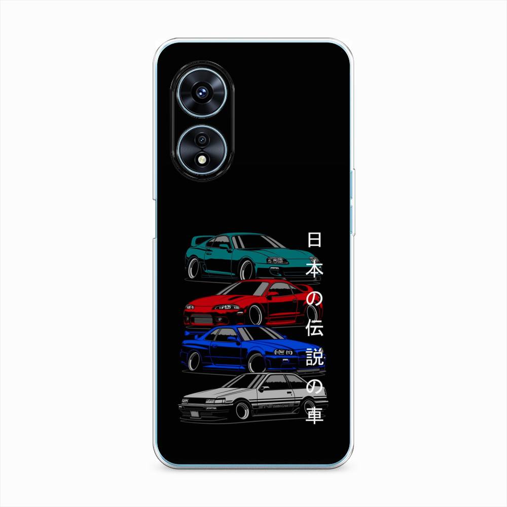 

Чехол Awog "JDM Legend cars" для Oppo A97, 2511050-5