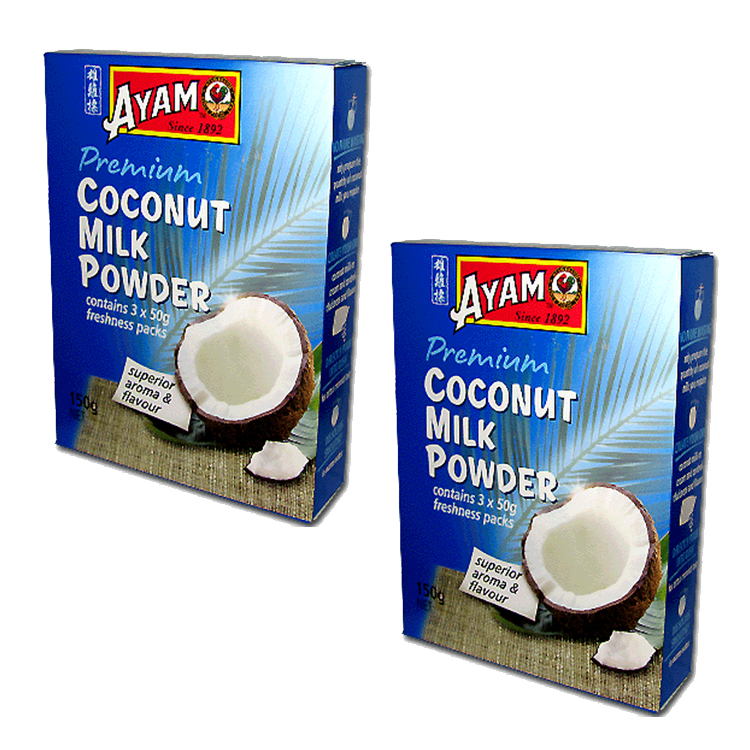 

Кокосовое молоко сухое AYAM (2 шт. по 150 г)