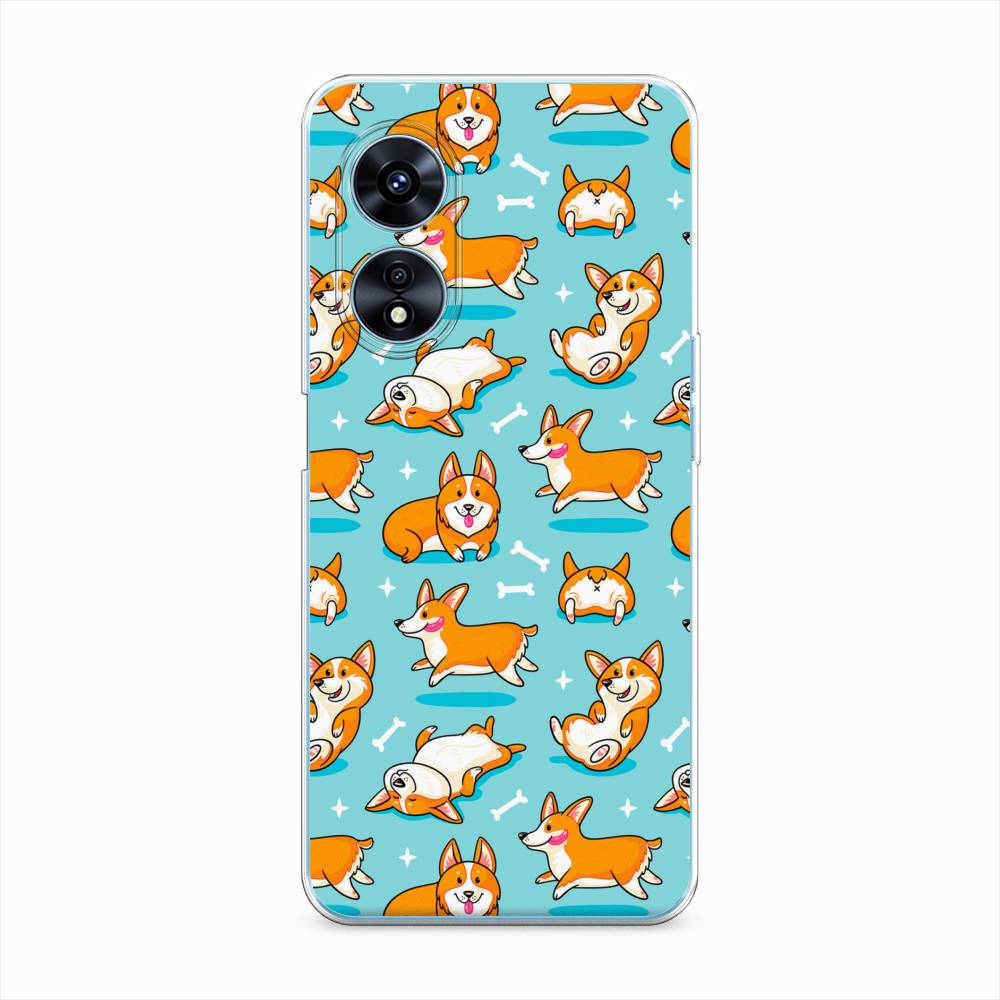 

Чехол Awog "Веселые корги" для Oppo A97, 2511050-2
