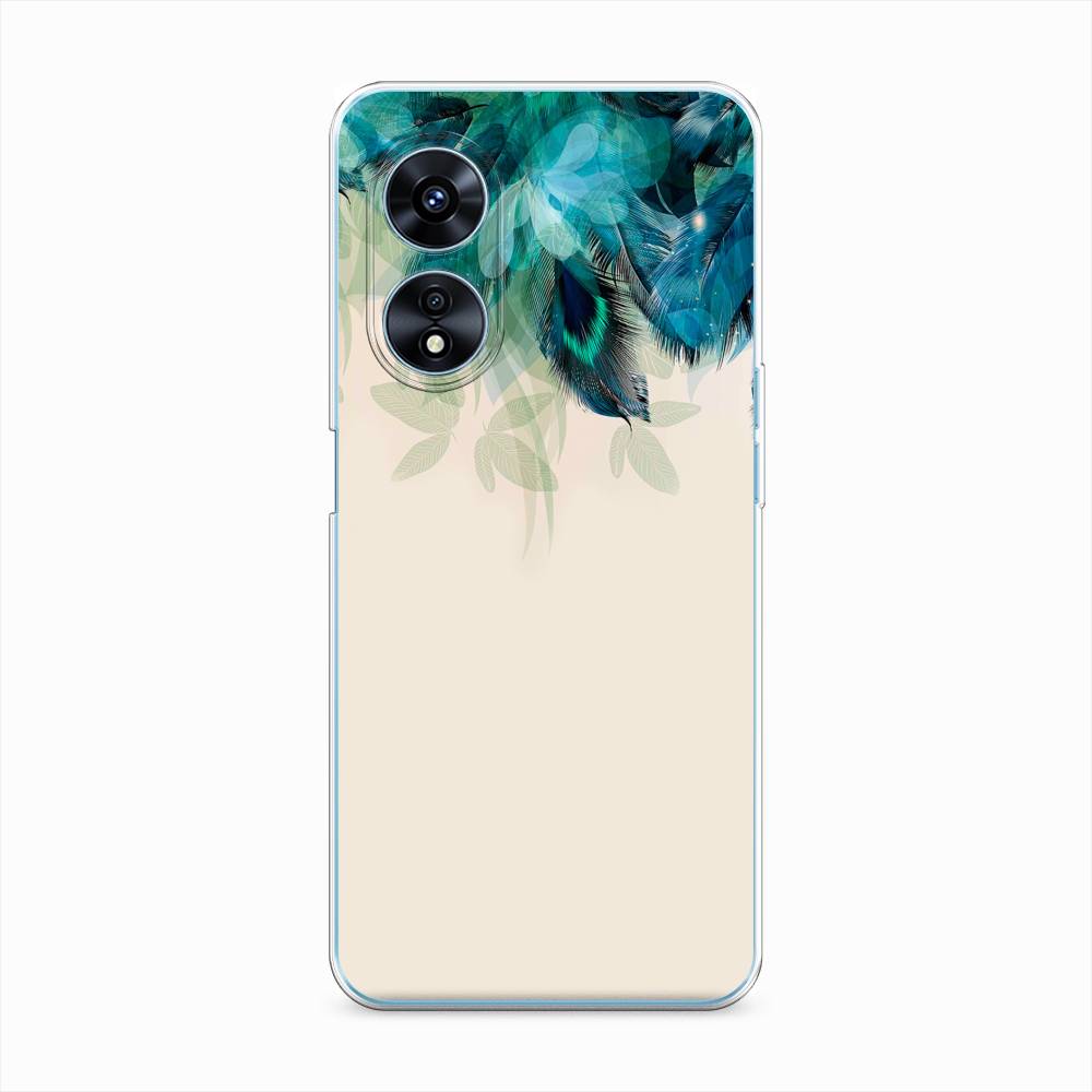 

Чехол Awog "Перья голубого цвета" для Oppo A97, 2511050-2