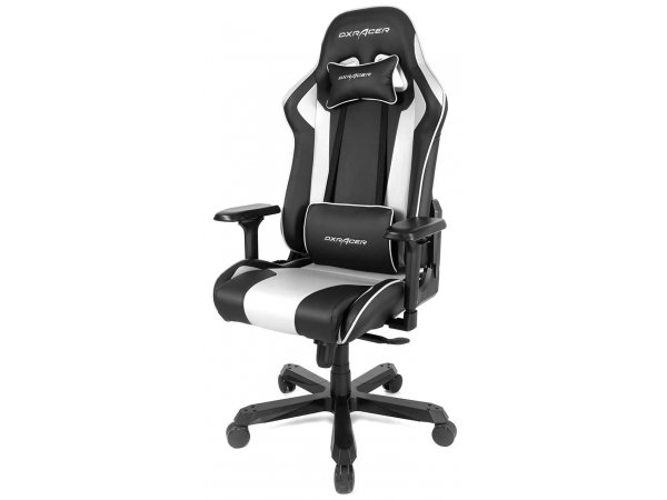 Компьютерное кресло DXRacer OH/K99/NW, Черный/Белый