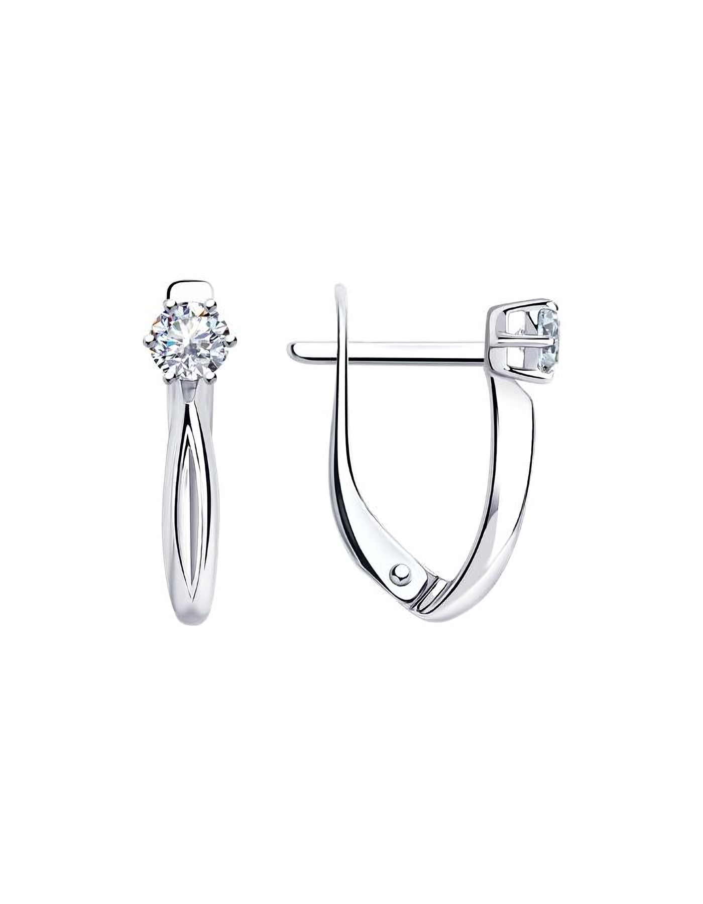 

Серьги из серебра TEO MAORI 894-120-01376-1, фианит, 894-120-01376-1