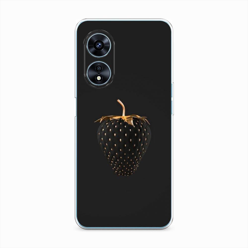 

Чехол Awog "Черно-золотая клубника" для Oppo A97, 2511050-10