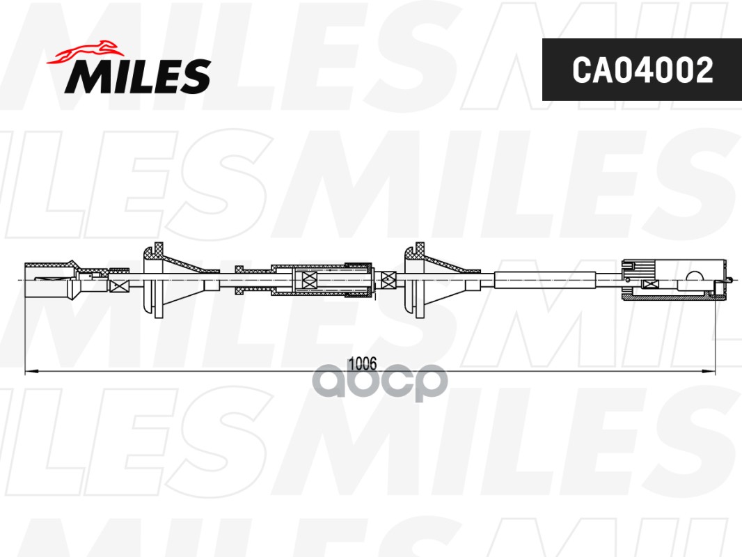 Трос Спидометра Miles Ca04002 Vw Passat 88-96 Miles арт. CA04002