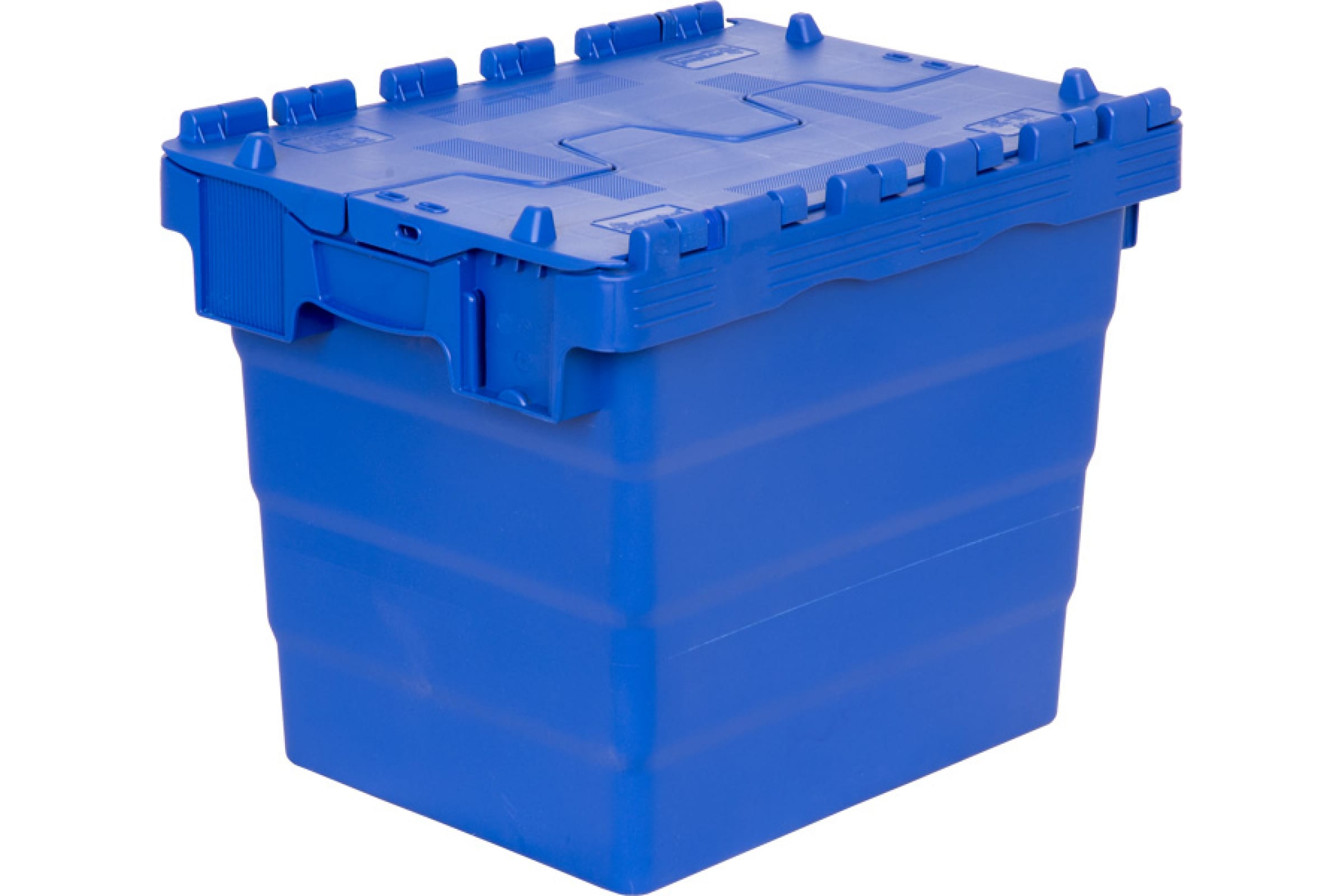 

Sembol Plastik Ящик п/э 400x300x306 сплошной синий с крышкой 21820
