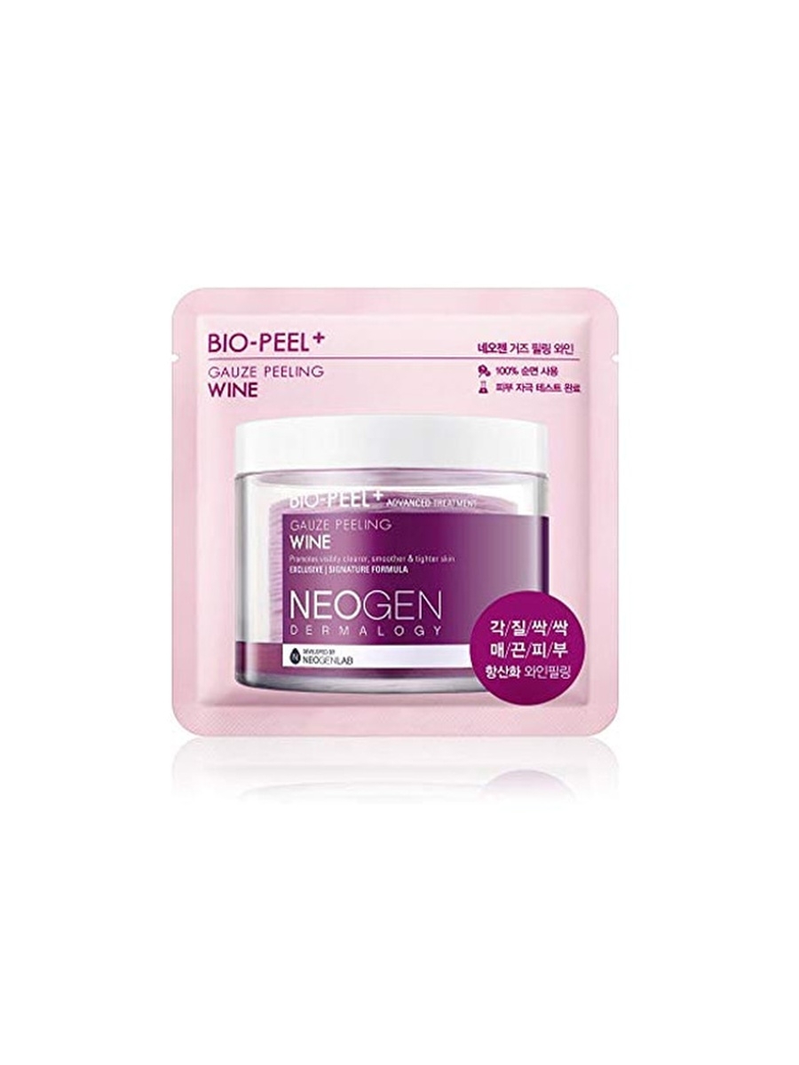 

Отшелушивающий пилинг-пэд Neogen с вином Dermalogy Bio-peel Gauze Peeling Wine9 5мл 1шт