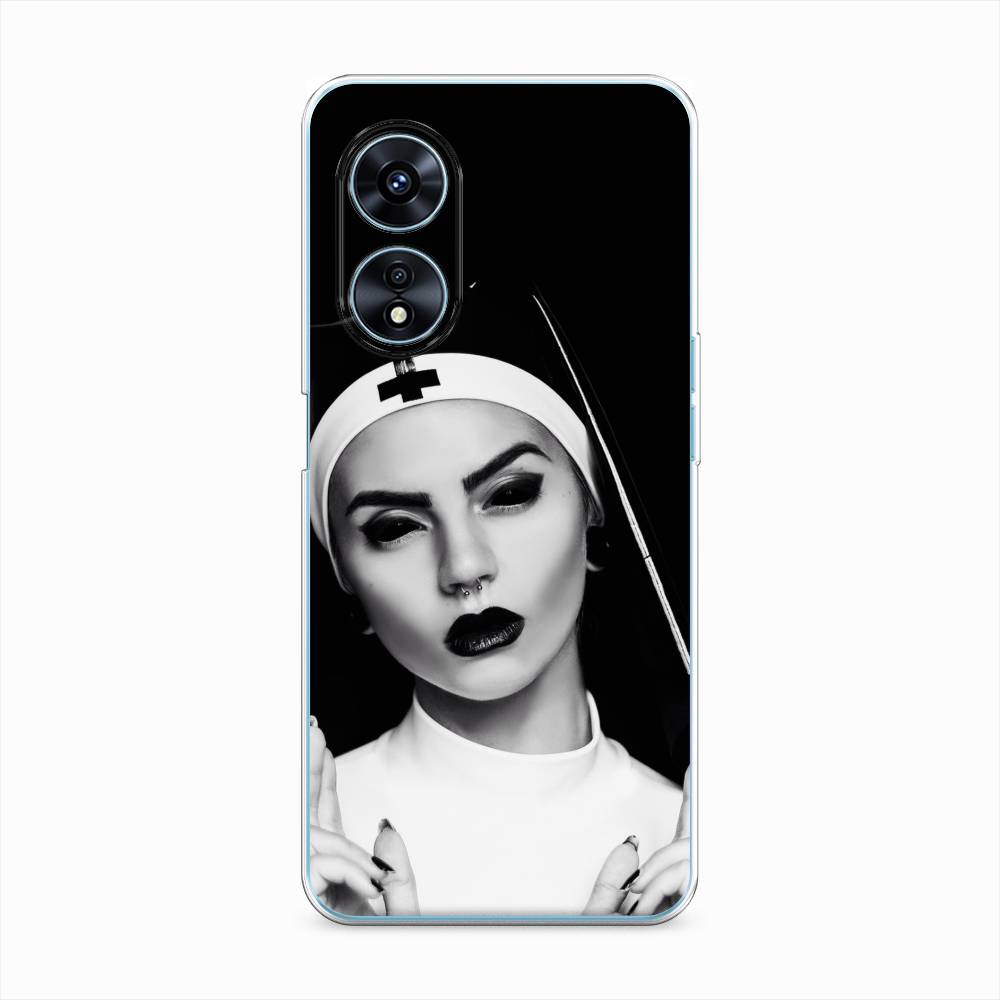 

Чехол Awog "Черная монашка" для Oppo A97, 2511050-9