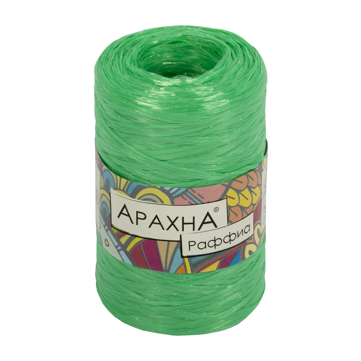 

Raffia, 100% полипропилен, 5х50+-10 г, 200+-12 м, Зеленый, Raffia